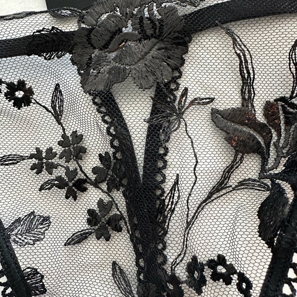 Honey Birdette Whitney Black 4 pc Set NWT - Picture 4 of 11